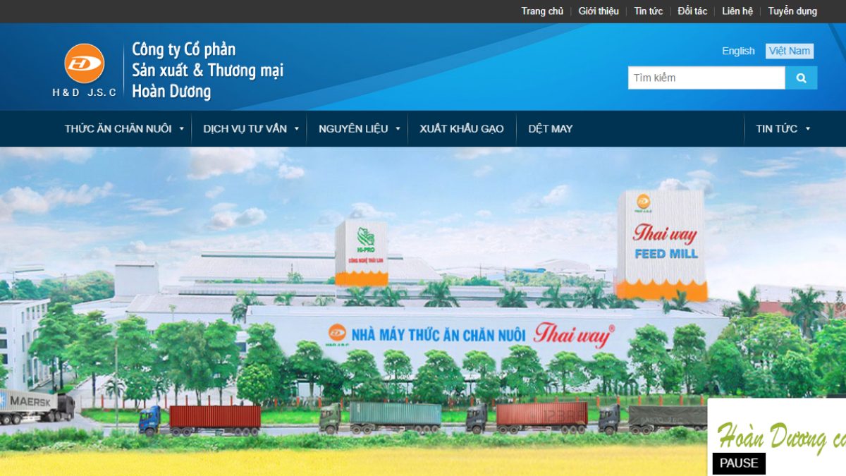 Top 10 công ty thức ăn chăn nuôi 2020