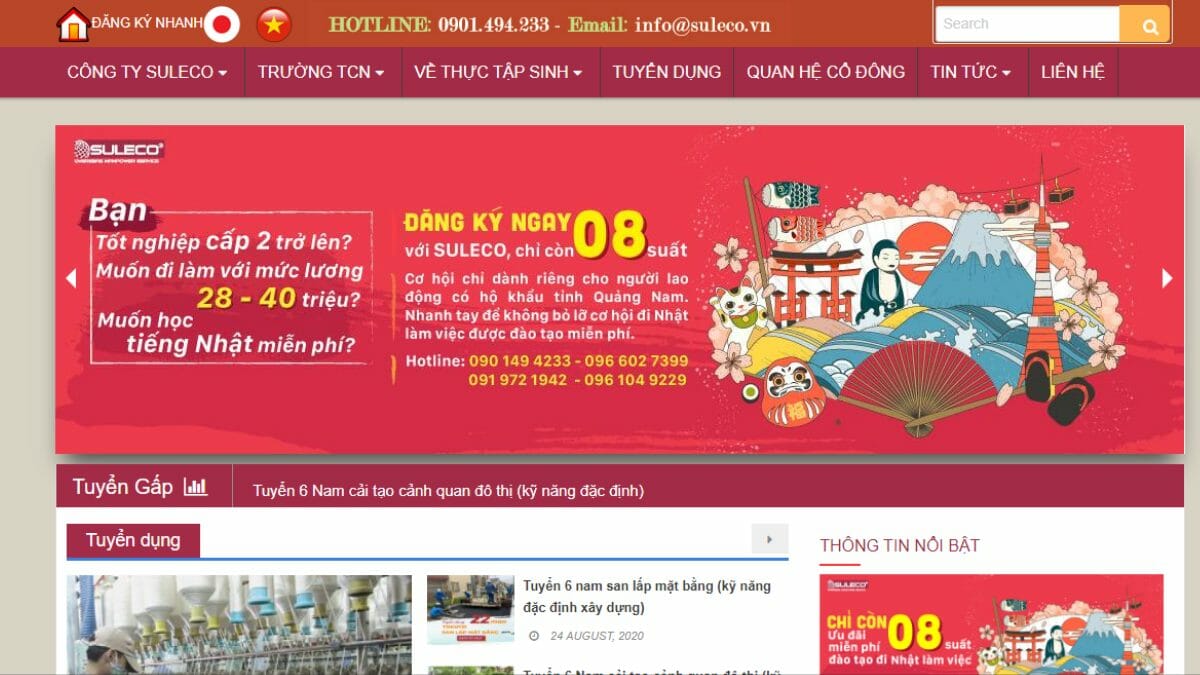 Top 10 công ty xuất khẩu lao động tại Đà Nẵng