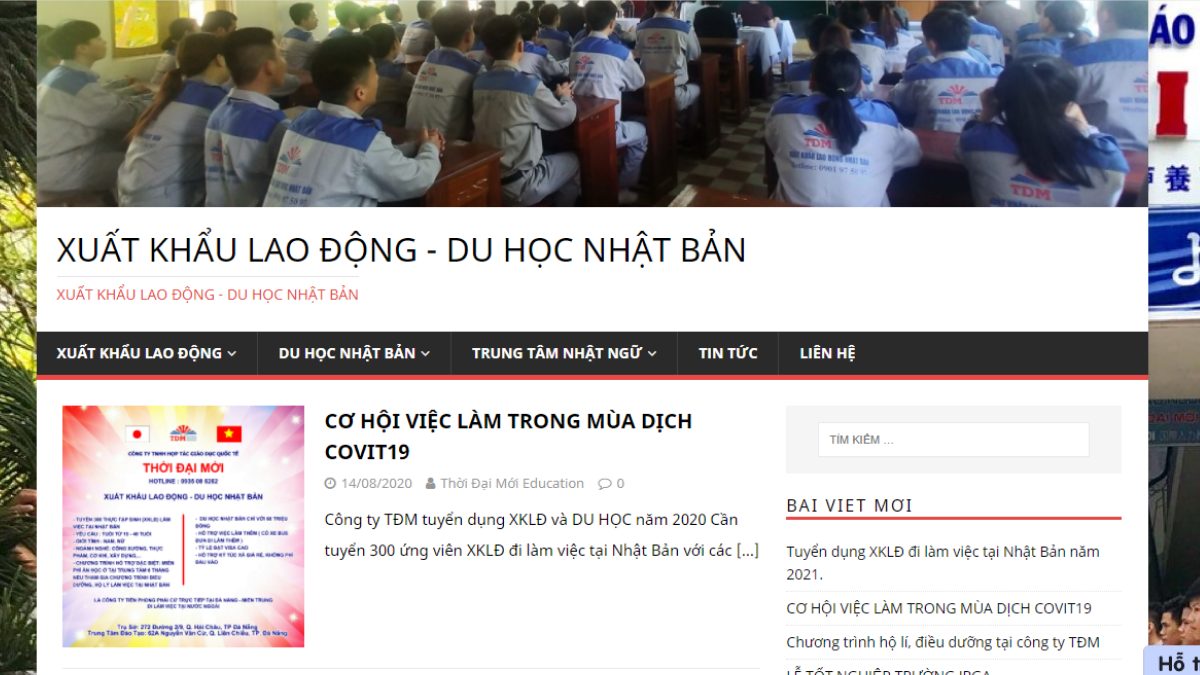 Top 10 công ty xuất khẩu lao động tại Đà Nẵng