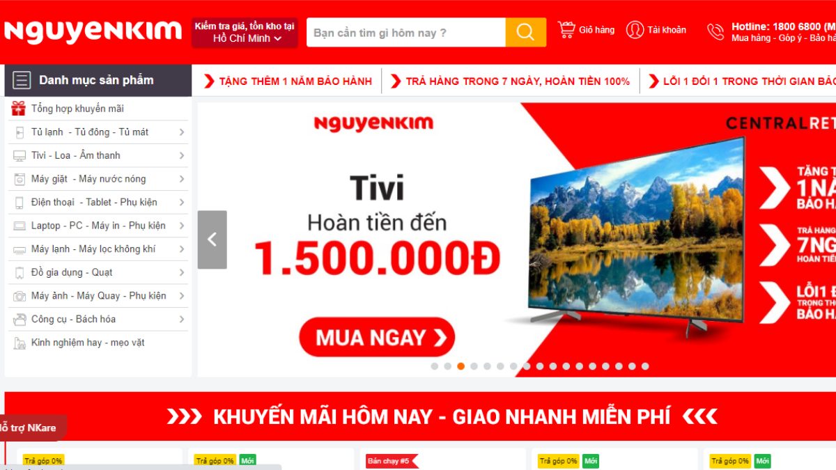Top 10 website mua sắm trực tuyến tốt nhất 2020