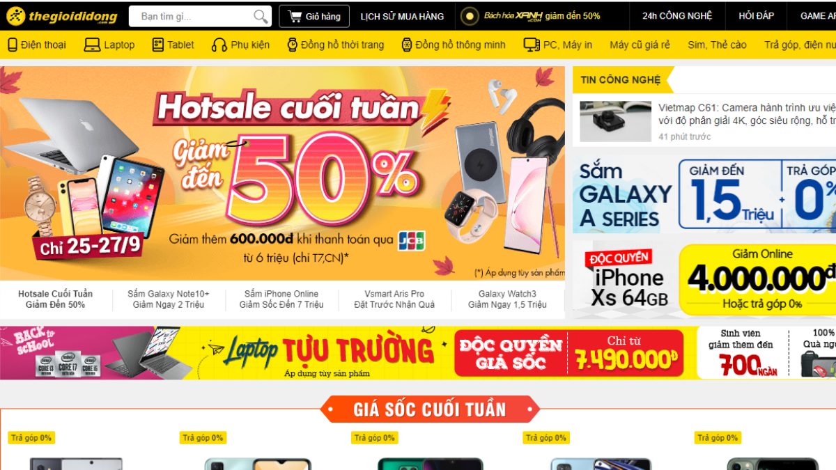 Top 10 website mua sắm trực tuyến tốt nhất 2020