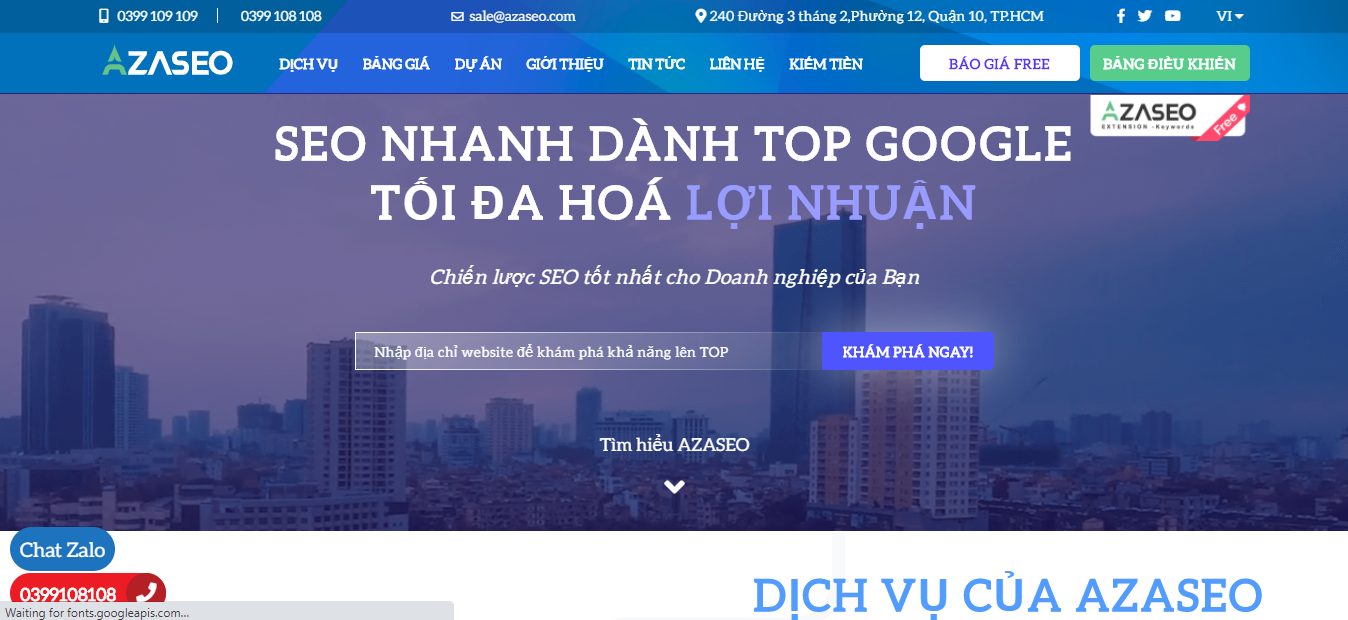 Công ty seo - AzaSEO